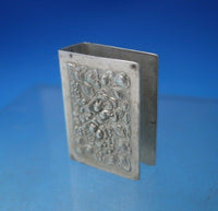 Rose by Stieff Sterling Silver Match Case Holder #48 1 1/2" x 1 1/4" (#6311)