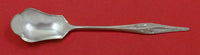 Dawn Mist by Wallace Sterling Silver Relish Scoop Custom Made 5 3/4"