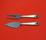 Spring Glory by International Sterling Silver Hard Cheese Serving Set 2pc Custom