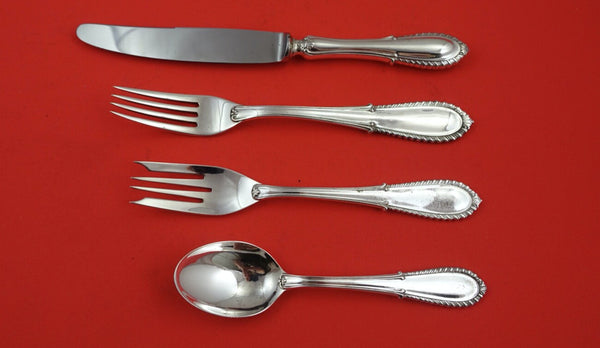 Villa D'Este by Buccellati Italian Sterling Silver Luncheon Size 4-pc Setting