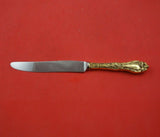 Lily by Frank Whiting Sterling Silver Regular Knife French Vermeil Gold 8 7/8"