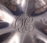 Daisy by Gorham Sterling Silver Fruit Bowl #A2061 3" x 11 1/4" 19.83 ozt (#7230)