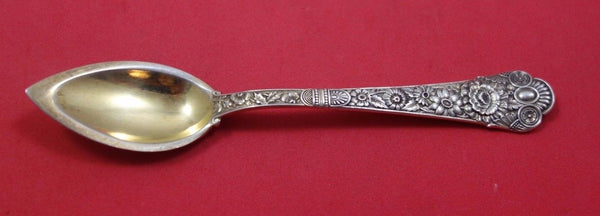 Cluny by Gorham Sterling Silver Grapefruit Spoon Gold Washed Original 5 3/8"
