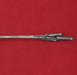 Cat Tails by Durgin Sterling Silver Horseradish Scoop Gold Washed 6 1/4" Figural
