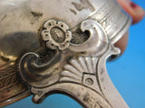 W. Christesen Danish Sterling Silver Soup Ladle w/ Figural Face c.1961 15 3/4"