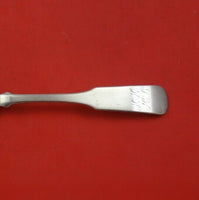 Russian Sterling Silver Serving Spoon Tablespoon 8 1/2" Heirloom Silverware