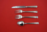 Aria By Christofle France Sterling Silver Regular Size Place Setting(s) 4-pc