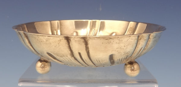 Repousse by Kirk Sterling Silver Candy Dish with 3 Ball Feet #430 (#0559)