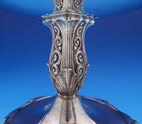 Durgin Arts and Crafts Style Sterling Silver Tazza Large #3072 6" x 12" (#7647)