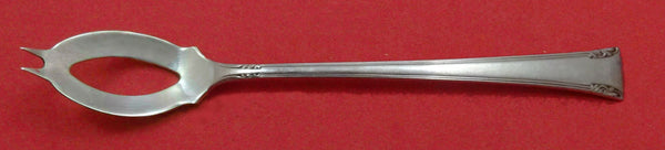 Serenity by International Sterling Silver Olive Spoon Ideal Cusom Made 5 3/4"