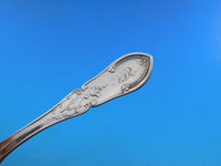 Dew Drop by Shiebler Sterling Silver Master Salt Spoon 3 3/4" Circa 1860 Antique