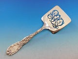 Chrysanthemum by Tiffany and Co Sterling Silver Waffle Server Pierced 8 3/4"