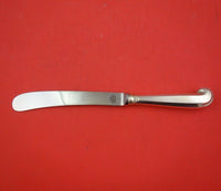 Hallow Rib by James Robinson Sterling Silver Dinner Knife Pistol Handle 9 3/4"