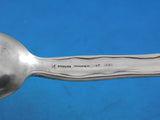 Lap Over Edge Acid Etched by Tiffany Sterling Fish Fork Bird and Flowers 6 1/2"