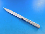 Lap Over Acid Etched by Tiffany Sterling Silver Fruit Knife HH Mushrooms 7 1/4"