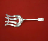 Norman Hammered by Shreve Sterling Silver Asparagus Fork w/ Bar Applied Mono "G"