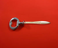 White Paisley by Gorham Sterling Silver Bottle Opener HH Custom Made 6"