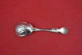 La Reine by Wallace Sterling Silver Sugar Spoon plain ribbed bowl 6 1/4"