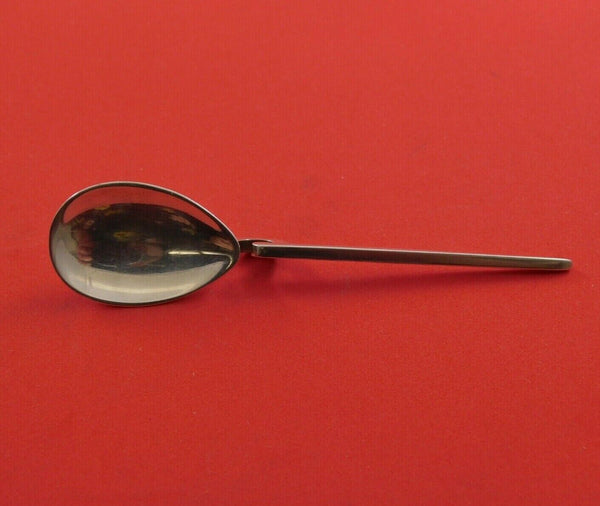 William Suckling Ltd English Estate Serving Silver Salt Spoon Master 3 5/8" 1941