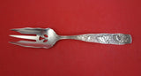 Orchids by Towle Sterling Silver Salad Fork pierced 3-tine 6"