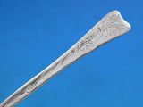 Lap Over Edge Acid Etched by Tiffany Sterling Silver Teaspoon Easter Lily 6"