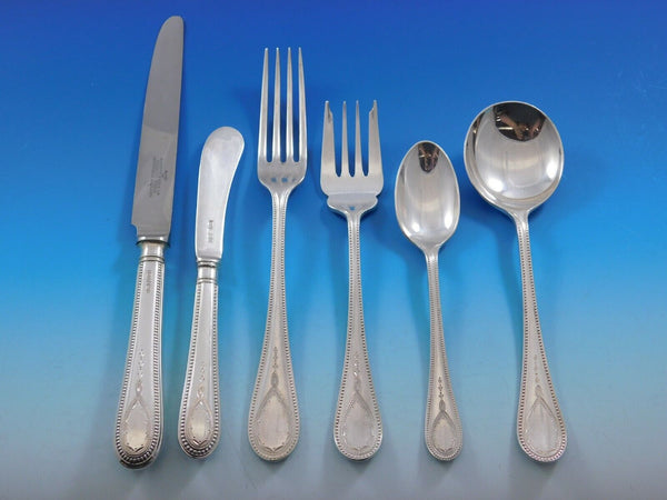 Hester Bateman by Robert Belk Sterling Silver Flatware Set Service Dinner 87 pcs