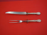 American Beauty by Manchester Sterling Silver Steak Carving Set 2-pc knife 10"