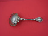 French Sterling by Various Makers Sterling Silver Strawberry/ berry spoon 8 1/2"