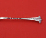 Atkin Brothers English Estate Sterling Silver Sugar Spoon Shell Chased Flowers