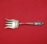 Douvaine by Unger Sterling Silver Nouveau Hors D' Oeuvre Fork Gold Washed 5 1/4"