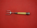English Victorian Sterling Silver Toast Fork by HH Sheffield c. 1889 Victorian
