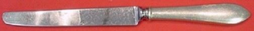 Reeded Edge By Tiffany and Co Sterling Silver Dinner Knife French 10 1/4"