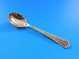 Lap Over Edge Mixed Metals Tiffany & Co Sterling Silver Demitasse Spoon GW 4 3/8