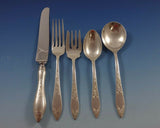Lady Claire by Stieff Sterling Silver Flatware Set For 8 Service 43 pieces