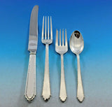 William & Mary by Lunt Sterling Silver Flatware Set for 8 Service 35 Pieces