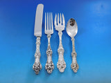 Old Orange Blossom by Alvin Gor Sterling Silver Flatware Set 12 Service 207 pcs
