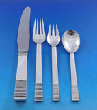 Parallel by Georg Jensen Sterling Silver Flatware Set for 12 Service 64 pieces