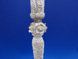 Sterling Handmade Tussie Mussie Posey Posy Holder Filigree Flower Overlay #J1232