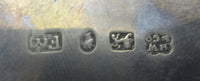 Hw & Co. English Sterling Silver Salver Tray w/Grapes Footed Circa 1849 (#0376)
