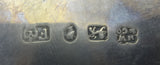 Hw & Co. English Sterling Silver Salver Tray w/Grapes Footed Circa 1849 (#0376)