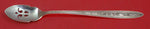 Wedgwood by International Sterling Silver Olive Spoon Pierced Long Custom