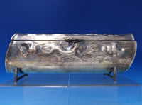 Italian Sterling Silver Box in Log Form w/Applied Branch Handle Feet (#7456)