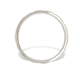 18k White Gold Wedding Band Ring Dated 1930 Size 7.25 Jewelry (#J7281)