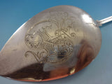 Angelo by Wood and Hughes Sterling Silver Pie Server with BC Front  Back 7 7/8"