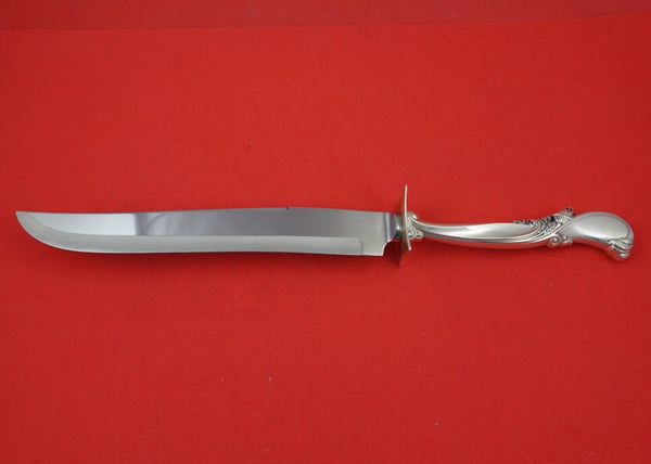 Waltz of Spring by Wallace Sterling Silver Roast Carving Knife HH WS 14"