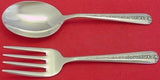 Rambler Rose by Towle Sterling Silver Baby Set 2-Piece 4 1/4" Child's Flatware