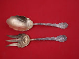 Versailles by Gorham Sterling Silver Salad Serving Set GW shell bowl 8 3/4"