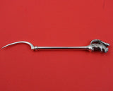 Squirrel by Unknown Coin Silver Nut Pick with 3-D Squirrel on End 4 5/8" Figural