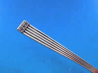 Rigato by Buccellati Italy Sterling Silver Coffee Spoon 4 3/4"