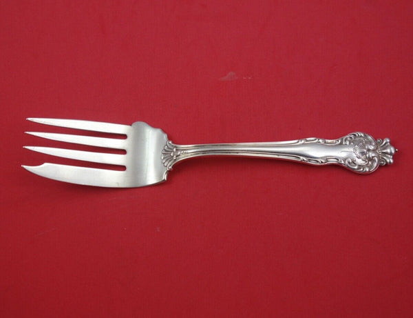 Queen by Mount Vernon / Howard Sterling Silver Cold Meat Fork 8 1/4"